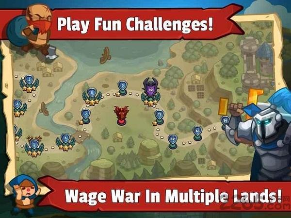 帝国保卫战英雄传奇塔防手游