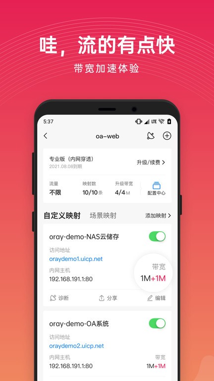 贝锐花生壳管理app
