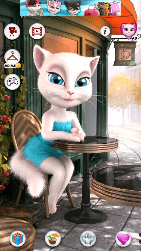 会说话的安吉拉破解版无限金币钻石