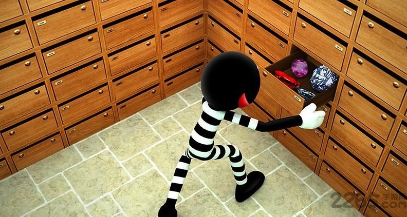 火柴人抢劫银行手机版