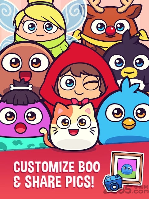 虚拟宠物中文无限金币版(my boo)