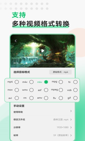 极速视频格式转换app