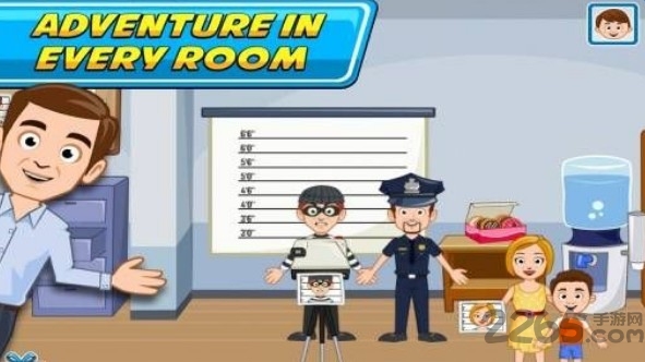我的小镇警察局游戏