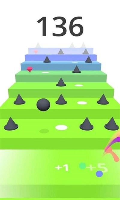 节奏弹球球游戏