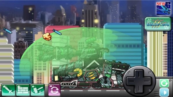 恐龙坦克机器人游戏