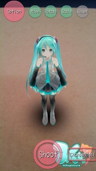 初音未来ar照相机中文版
