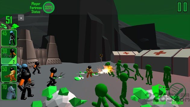 火柴人僵尸战争中文版