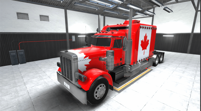 加拿大卡车模拟器游戏