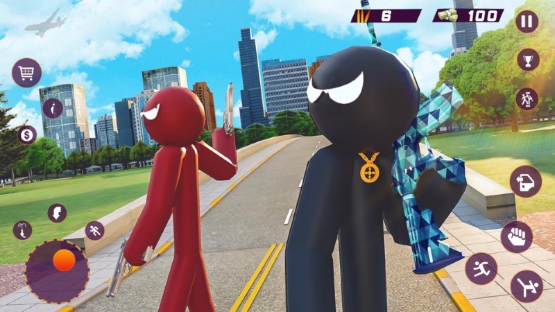 火柴人都市猎车游戏