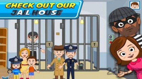 我的小镇警察局游戏