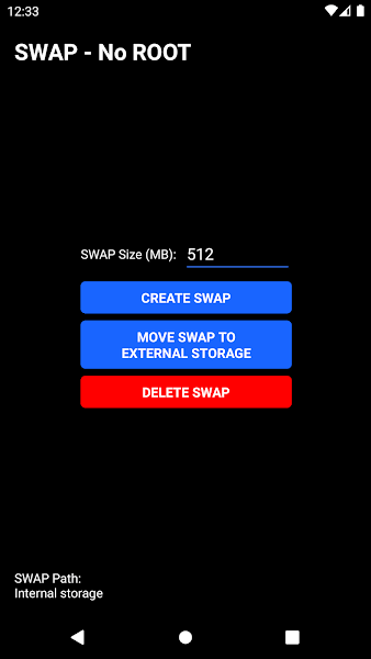 swap no root apk