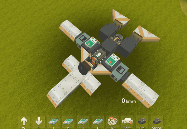 迷你世界国际版飞机载具制作攻略
