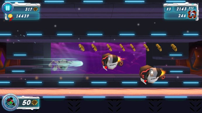 机器人未来跑酷游戏