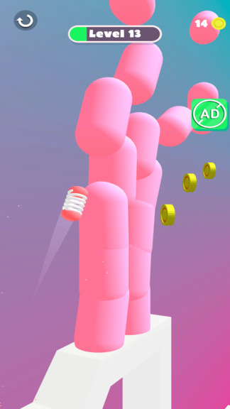 疯狂的弹簧游戏