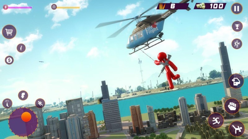 火柴人都市猎车游戏