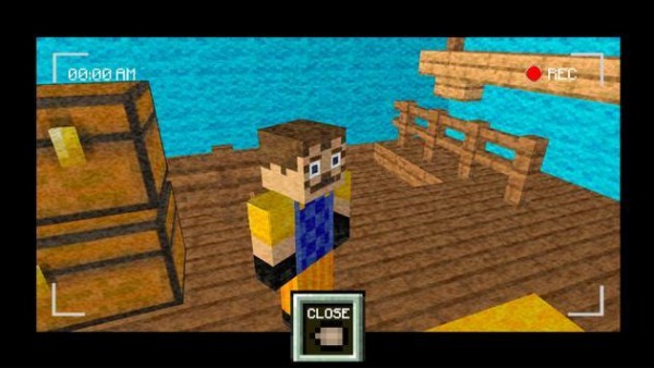 像素邻居逃生游戏