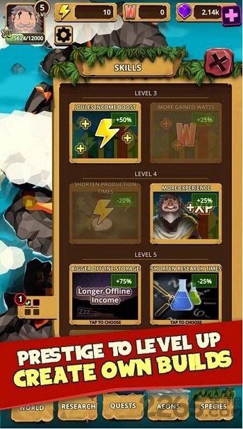 全能上帝放置点击游戏