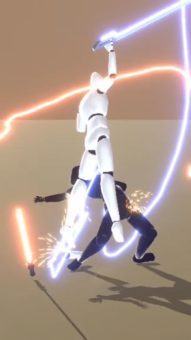 绘制军刀游戏(draw saber)