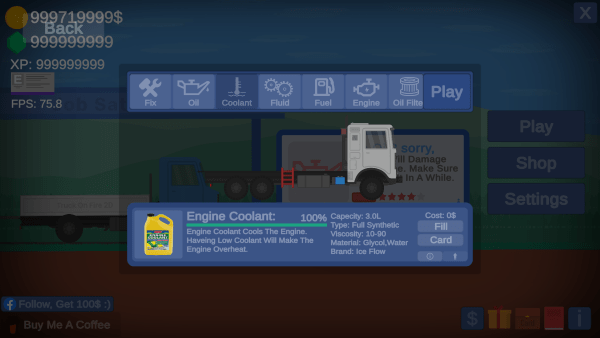 平面手动挡卡车游戏 平面手动挡卡车大量货币下载