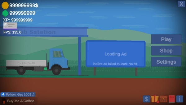 平面手动挡卡车游戏