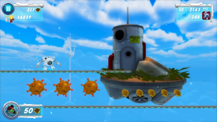 机器人未来跑酷游戏