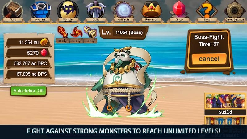 闲置怪物点击大冒险手机版 闲置怪物点击大冒险手机版