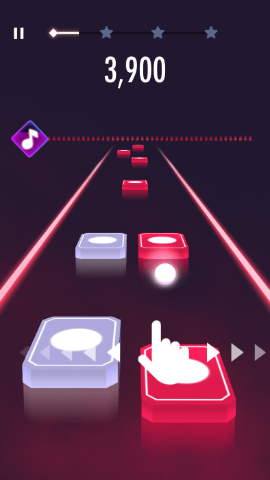 音乐砖块跳跃游戏