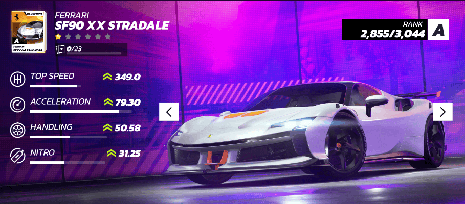 Asphalt Legends Unite 车辆