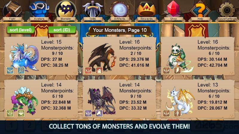 闲置怪物点击大冒险手机版