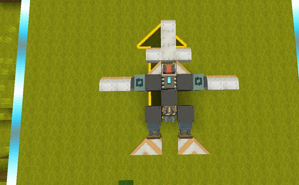 迷你世界国际版飞机载具制作攻略