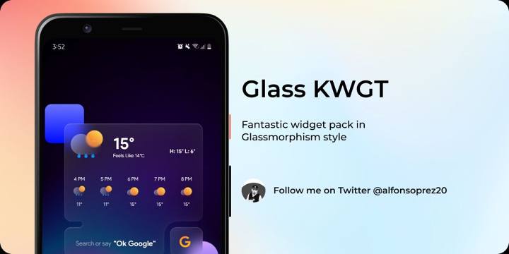 glass kwgt最新版 glass kwgt官方下载