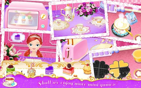莉比公主茶话会游戏