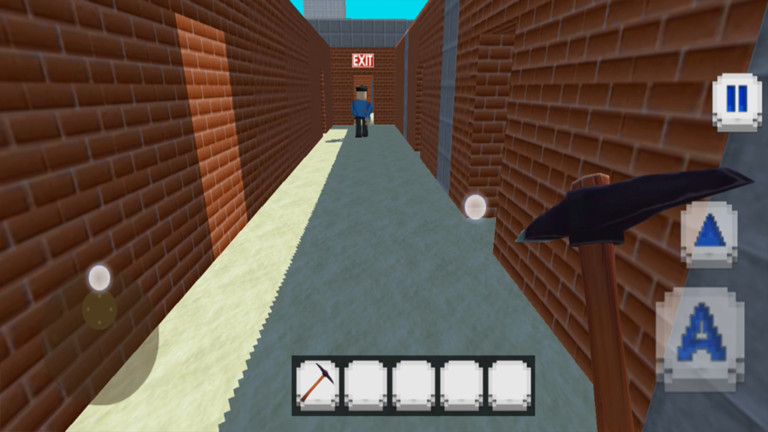 逃离像素警察游戏