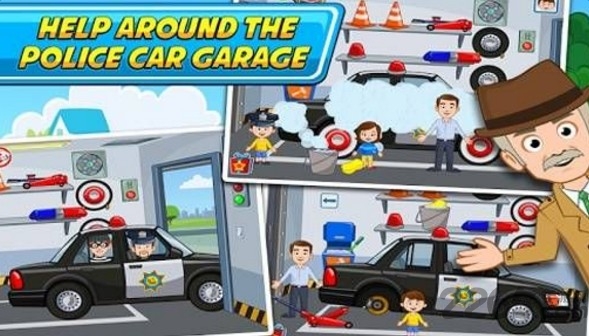 我的小镇警察局游戏