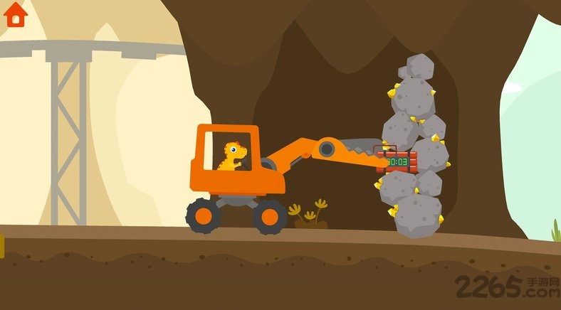 恐龙挖掘机3游戏