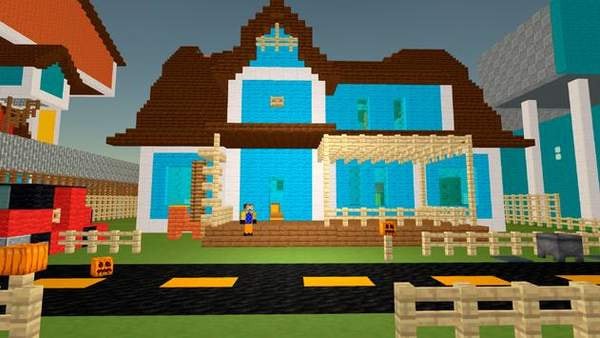 像素邻居逃生游戏