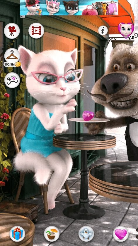 会说话的安吉拉破解版无限金币钻石