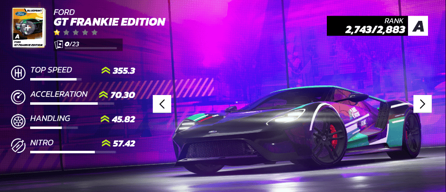 Asphalt Legends Unite 车辆