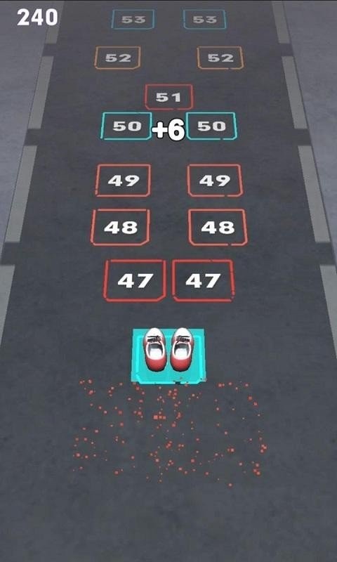 节奏跳跃向前冲刺游戏