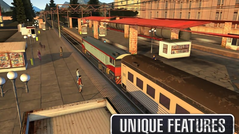 驾驶火车模拟器游戏