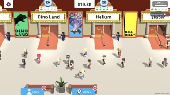 闲置电影院游戏