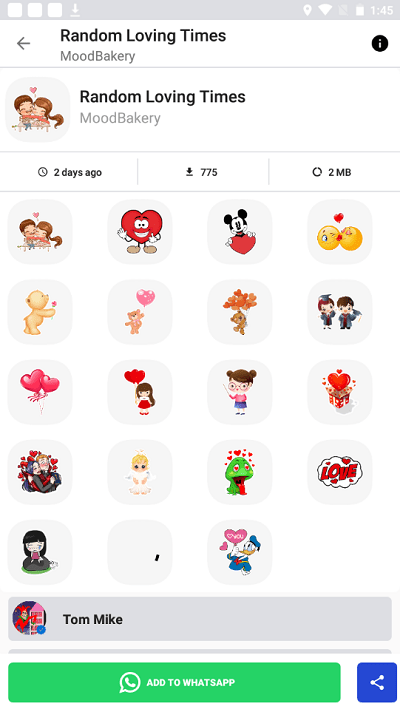爱贴纸app(love stickers)