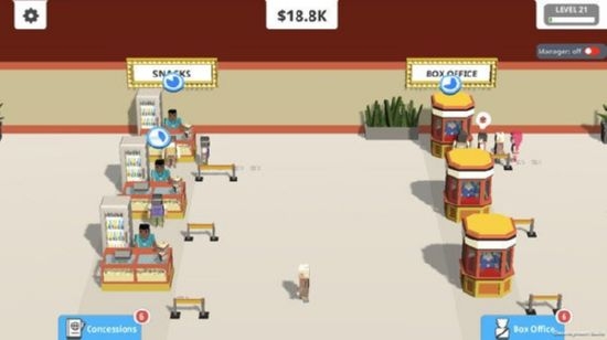 闲置电影院游戏