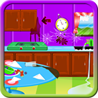 厨房清洁游戏