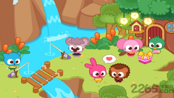 泡泡小镇森林朋友游戏