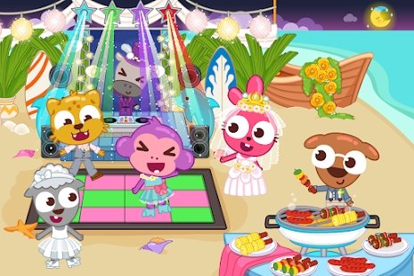 泡泡小镇婚礼派对游戏