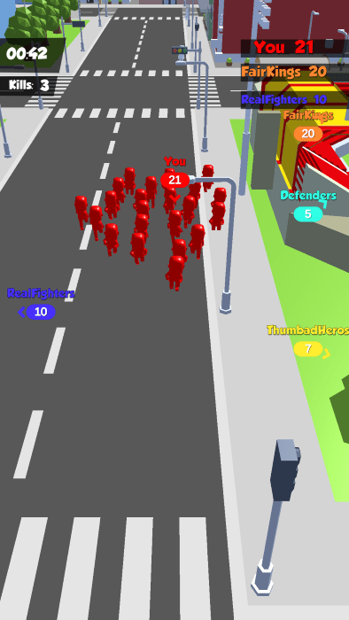 人群城市组合游戏