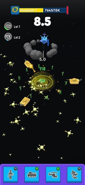 入侵破坏者空闲防御游戏