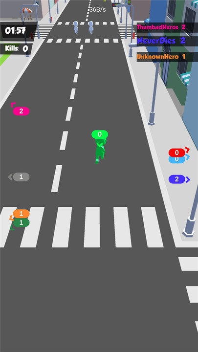 拥挤城市大混战游戏