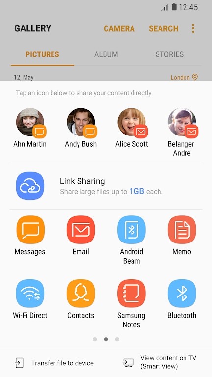 三星链接分享应用程序